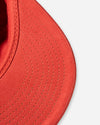 Adam's Red 5 Panel Flat Bill Hat