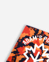 Adam's Pumpkin Spice Camo Leaf Sticker