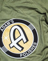 Adam's Green Shirt with Logo