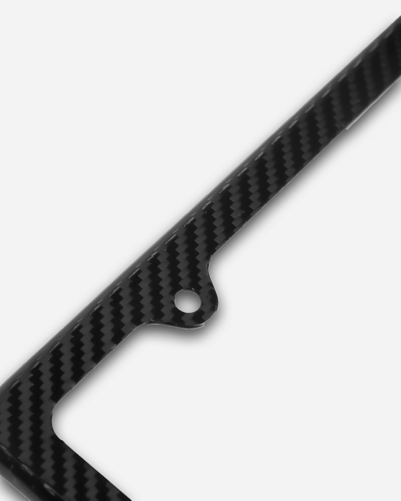 Adam's Carbon Fiber Licence Plate Frame Carbon Fiber Plate Frame