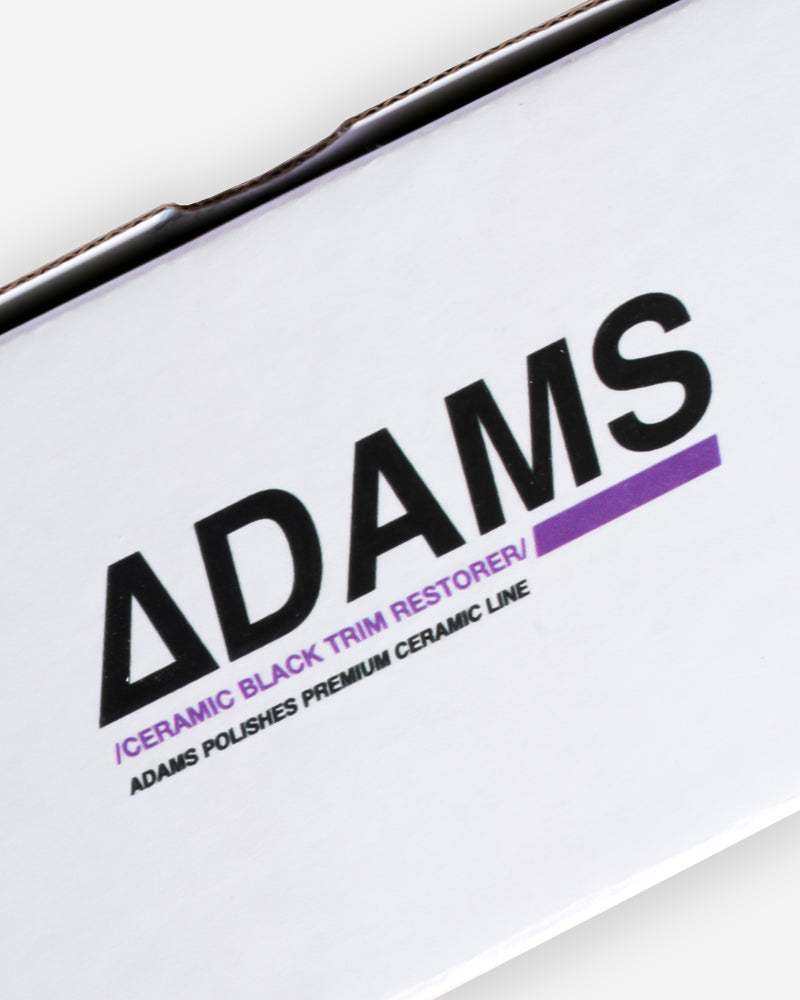 Adams Polishes Adams New Black Trim Restorer - Restores Plastic