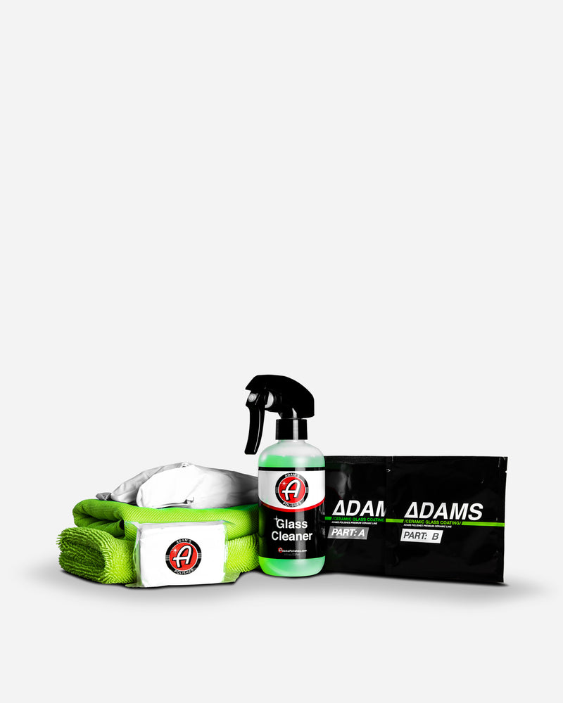 Adam's Ceramic Glass Coating Wipes  Windshield Water Protection Kit -  Adam's Polishes