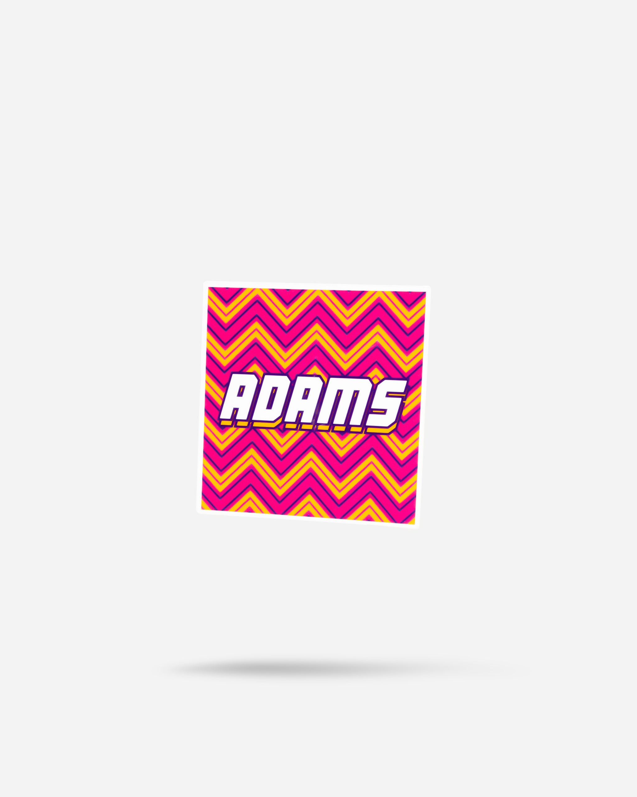 Adam's Vivid Square Sticker