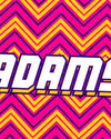 Adam's Vivid Square Sticker