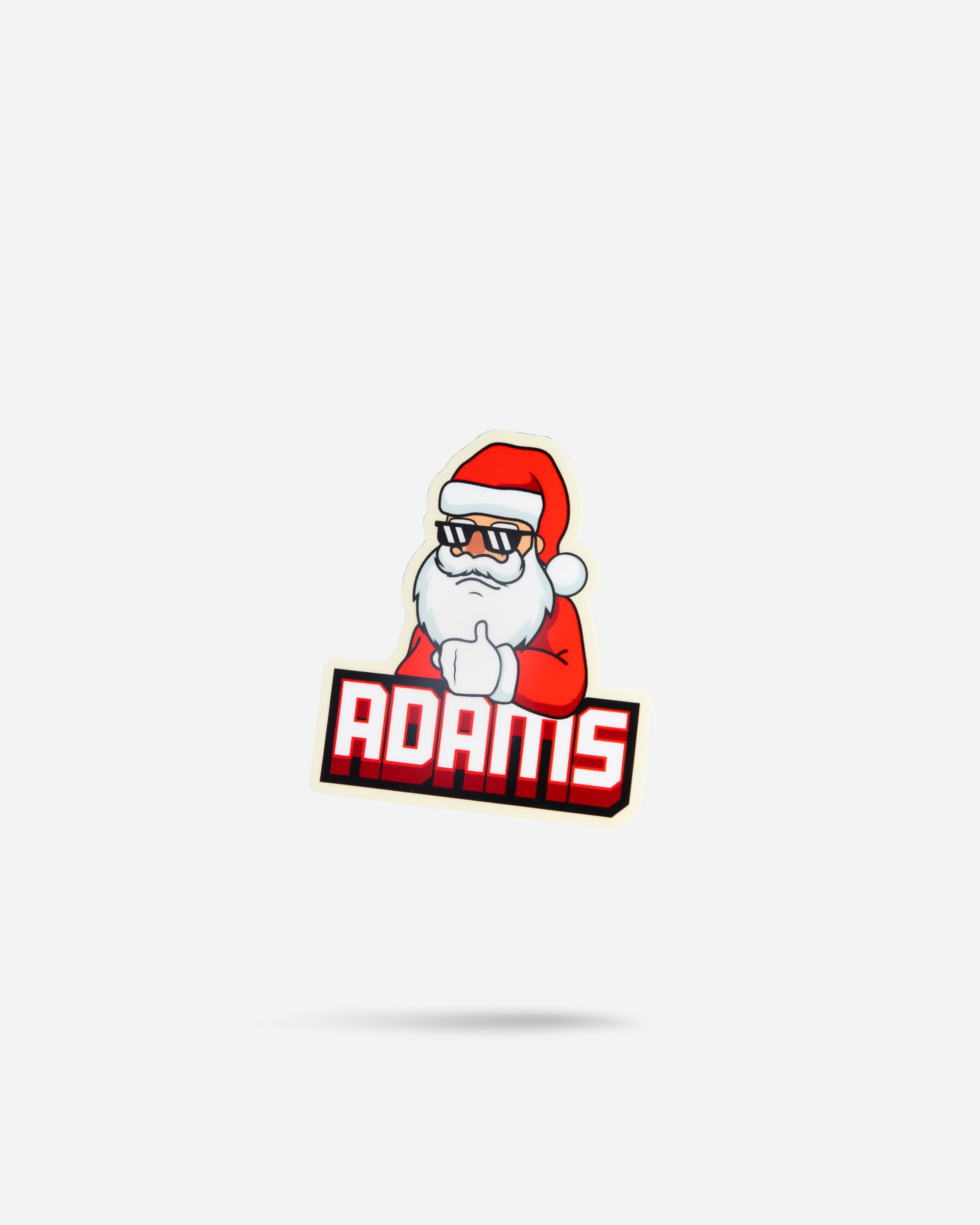 Adam's Classic Santa Sticker