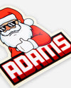Adam's Classic Santa Sticker