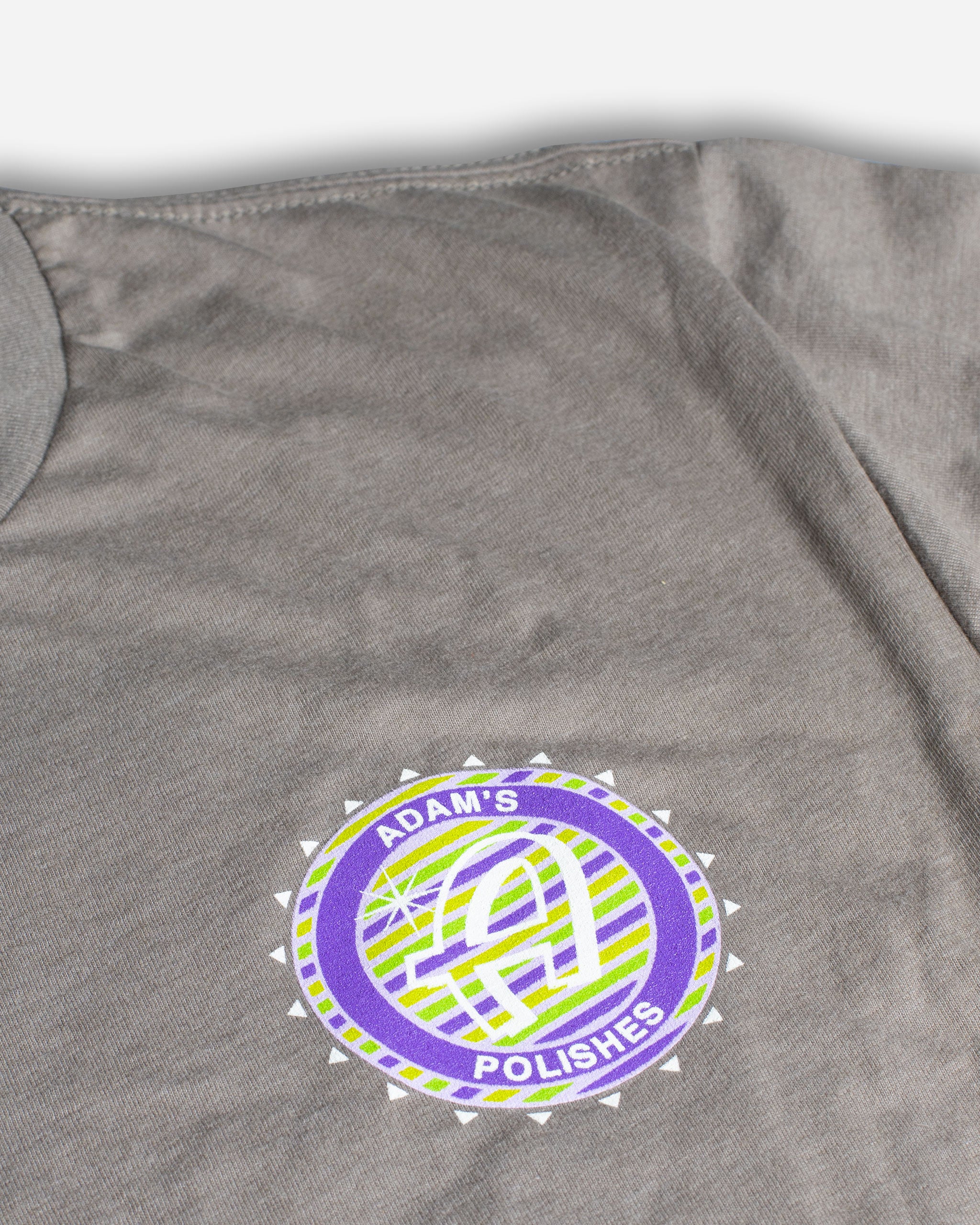 Adam's Grey Polisher Logo Shirt