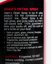 Adam's Detail Spray Gallon with Free 16oz