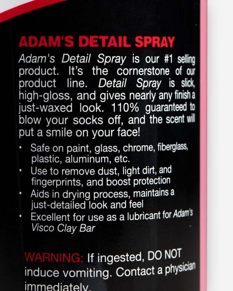 Adam's Detail Spray (Gallon)