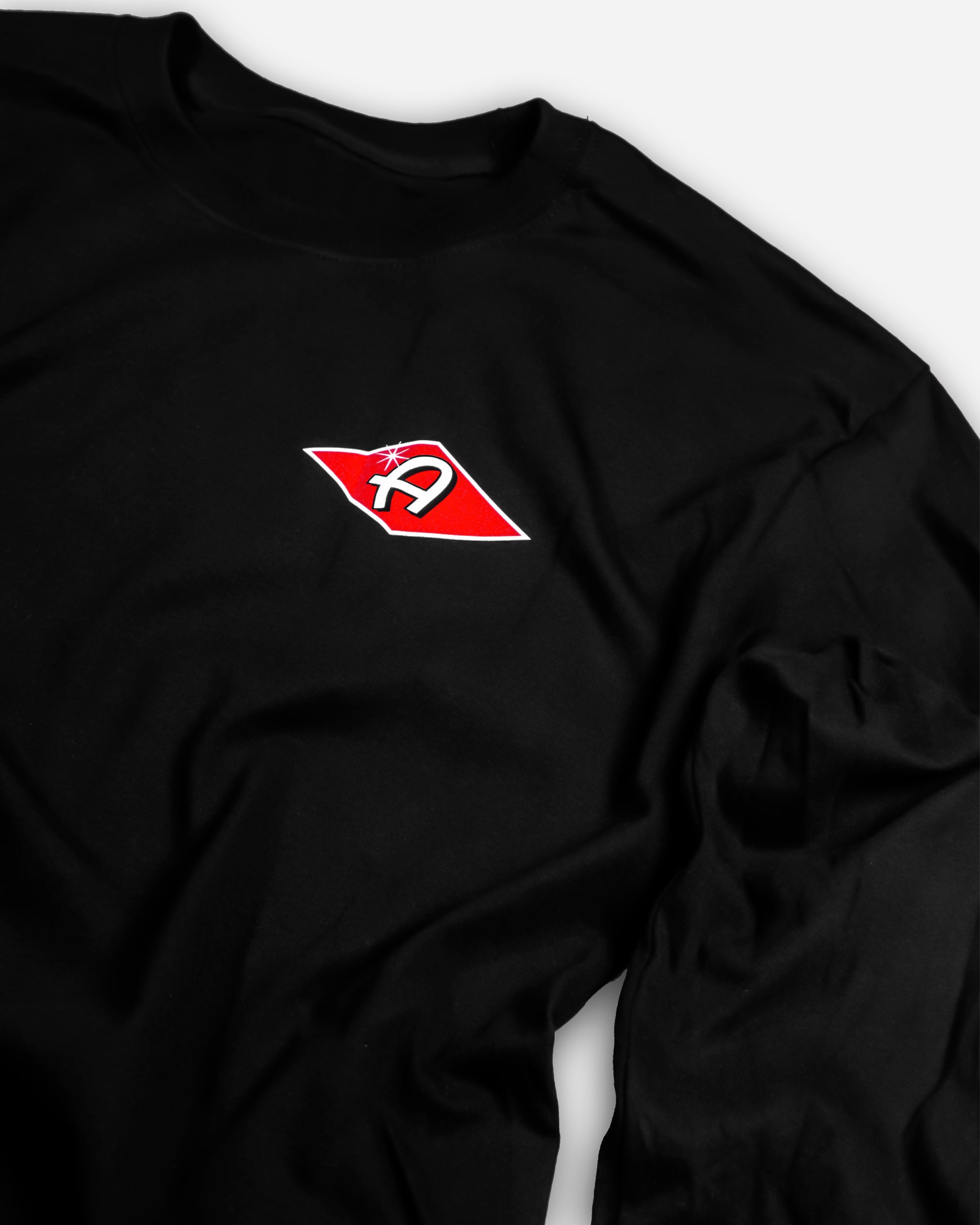 Adam's Black Long Sleeve Firework T-Shirt
