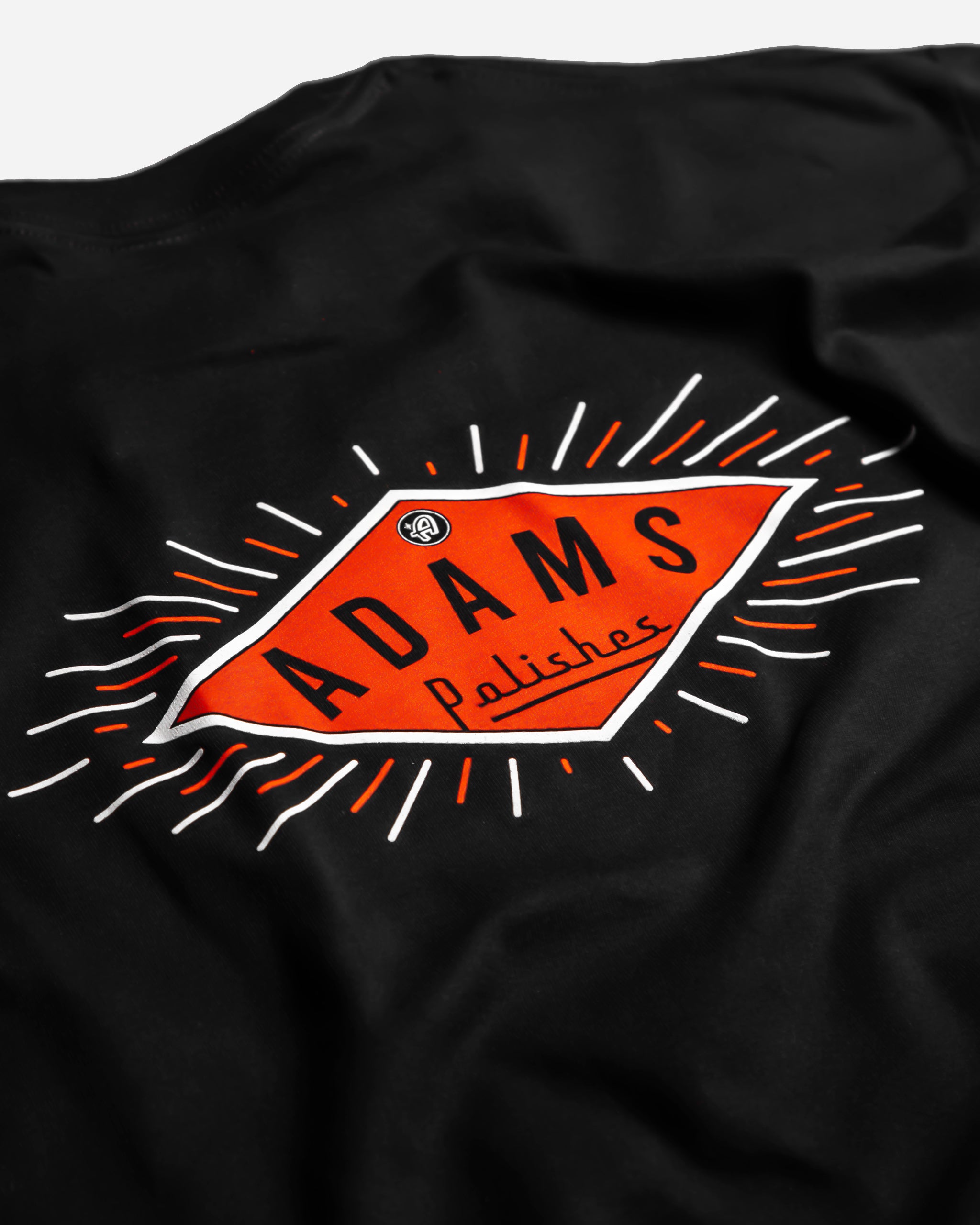 Adam's Black Long Sleeve Firework T-Shirt