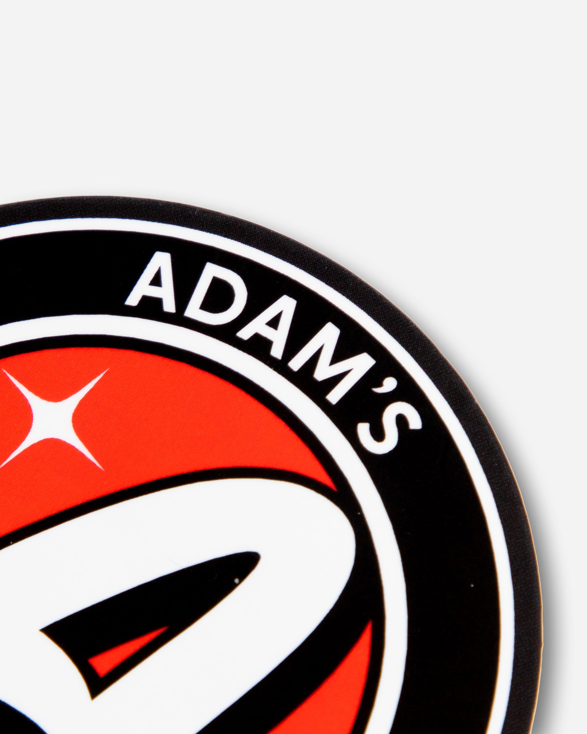 Adam's Melting Logo 3" Sticker