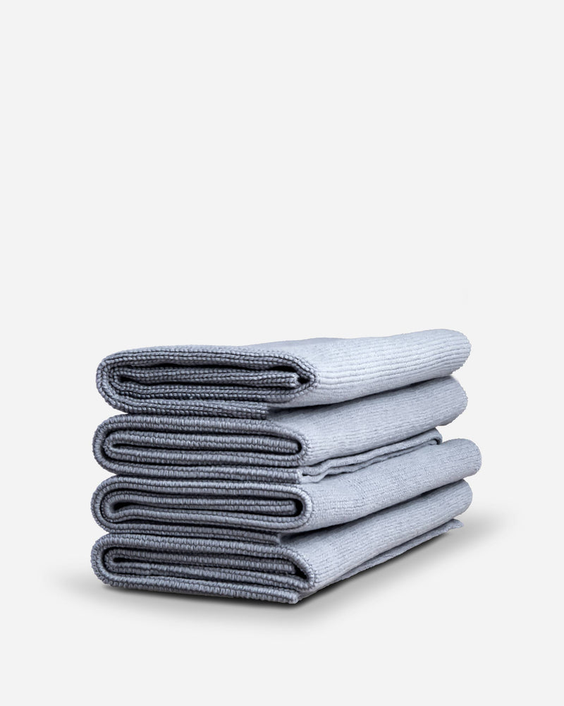 Adam's Polishes Borderless Grey Edgeless Microfiber Towel - Premium Quality 480gsm, 16 x 16 Inches Plush Microfiber - Delicate Touch for The Most