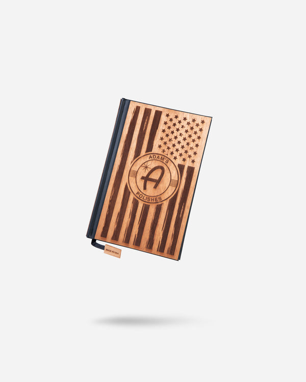 Adam's X Woodchuck American Flag Notebook