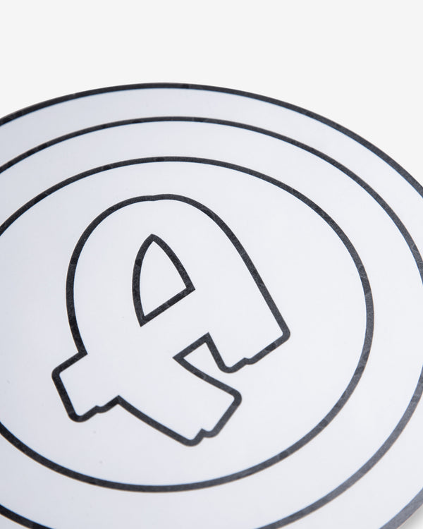 Adam's 5.5" Frost Silver Sticker
