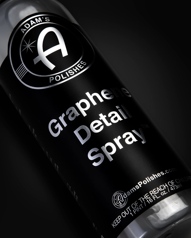  Adam's Graphene CS3 (16oz) - Graphene Waterless Wash Ceramic  Spray Coating Detail Spray, High Gloss Car Wash Cleaning Spray For Car  Detailing