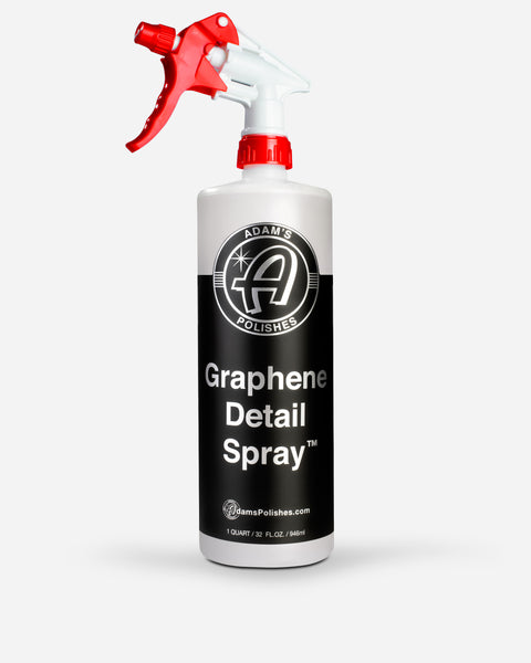 What Is Adams Graphene Detail Spray - Extend Protection Of Waxes, Sealants, Coatings | Quick, Waterless Detailer Spray For Car Detailing | Clay Bar, Drying Adam's Graphene Polishing Spray
