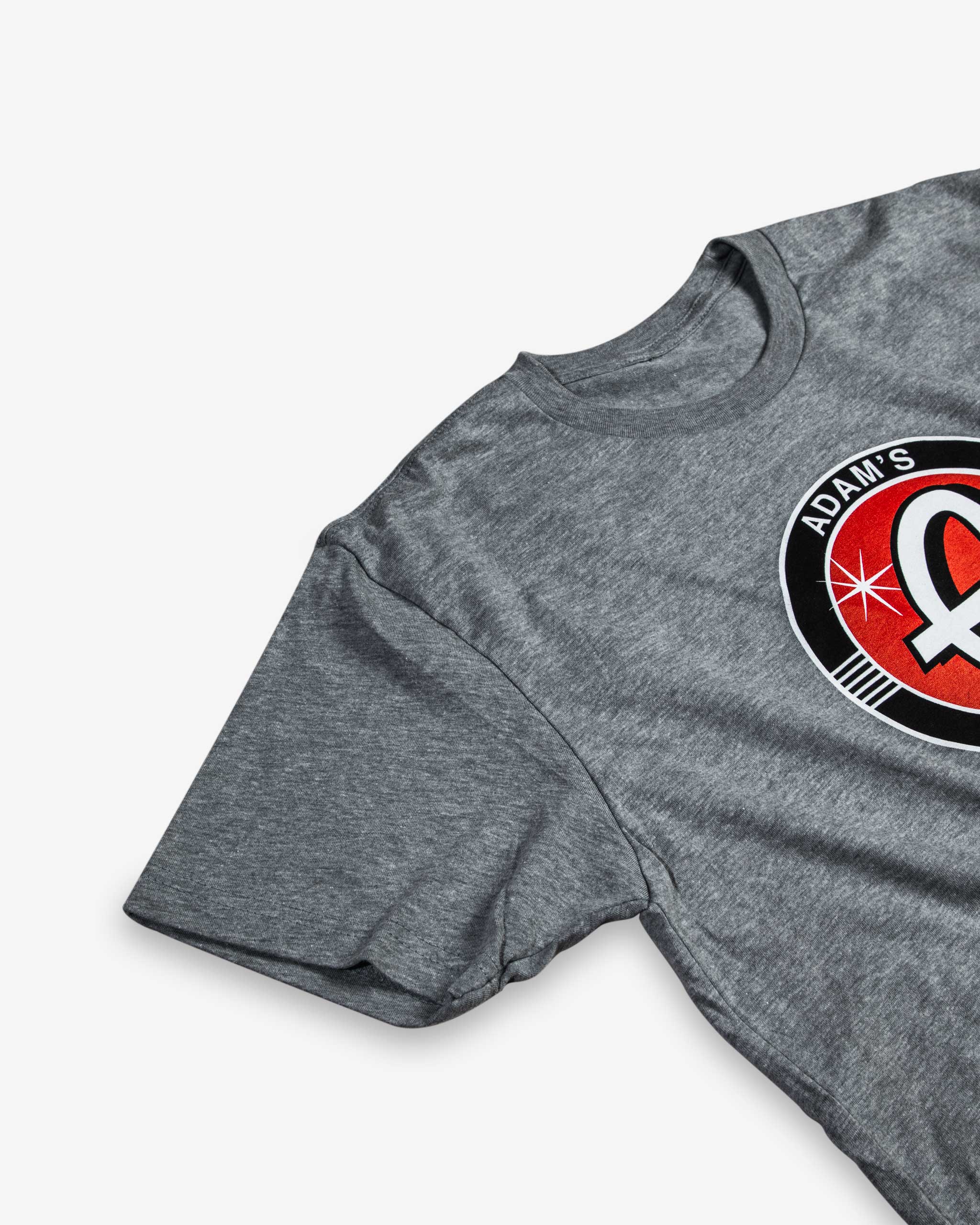 Adam's Grey Shirt with Logo
