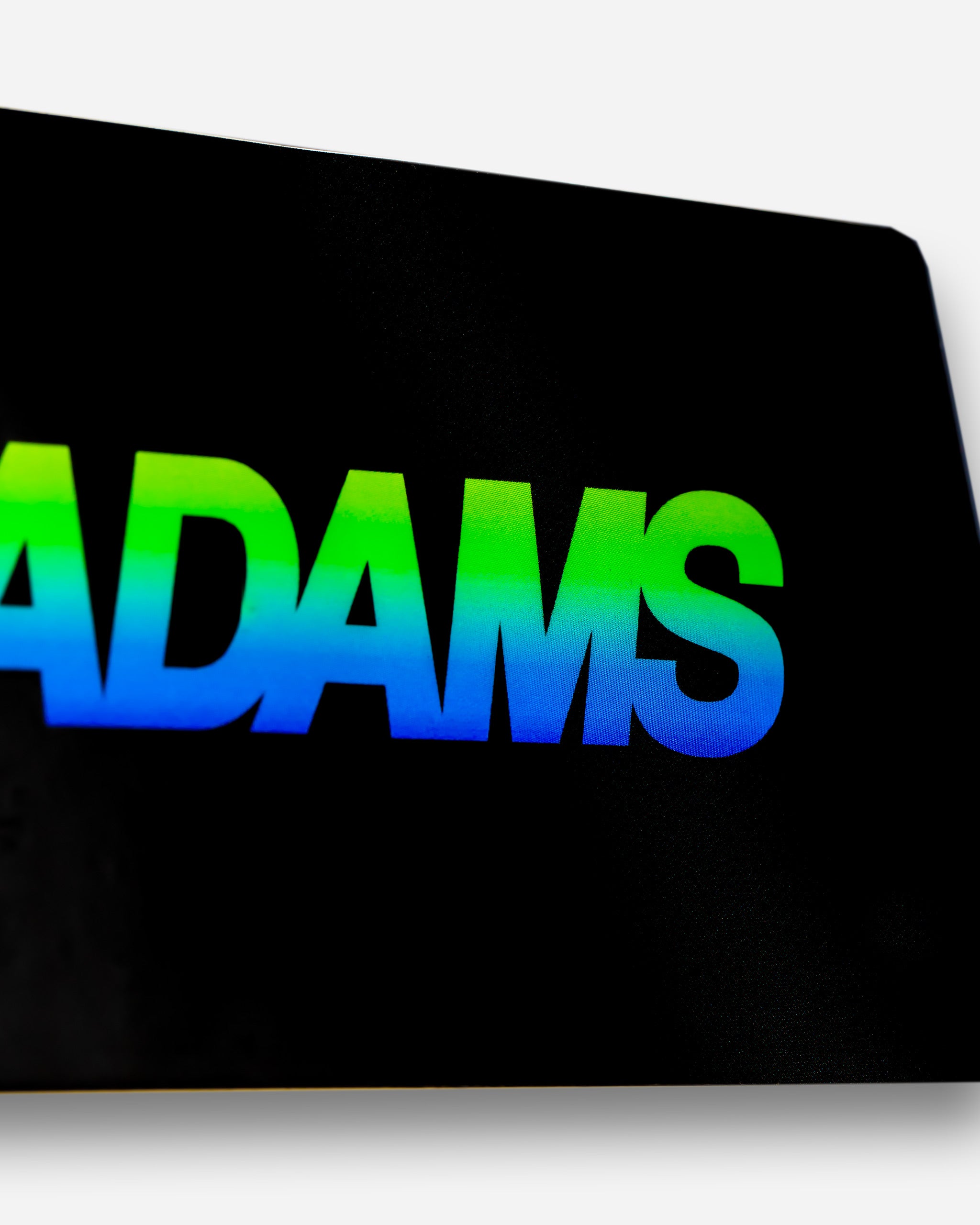 Adam's Color Shift Blue-Green Sticker