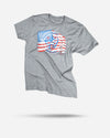 Adam's Grey USA T-Shirt
