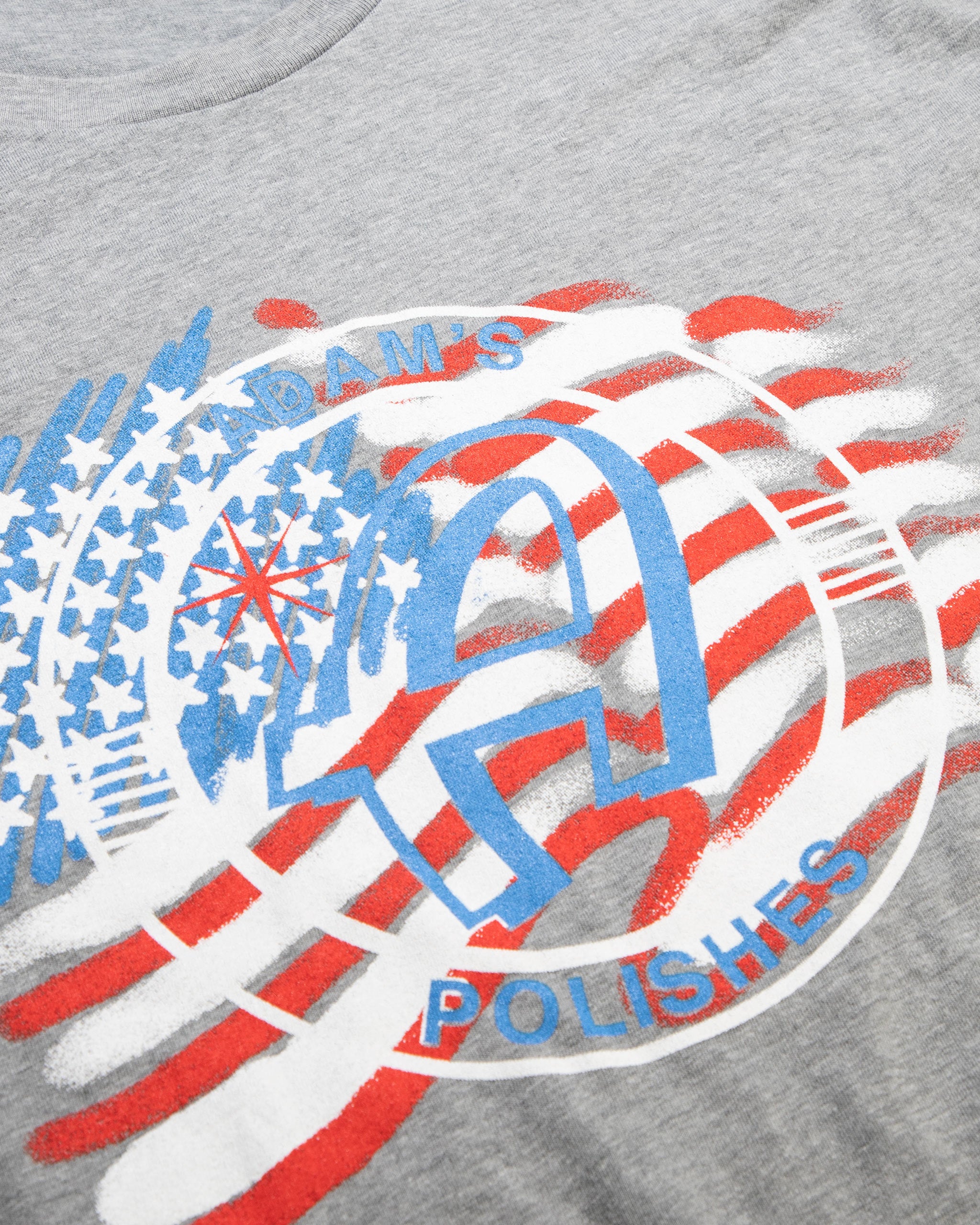 Adam's Grey USA T-Shirt