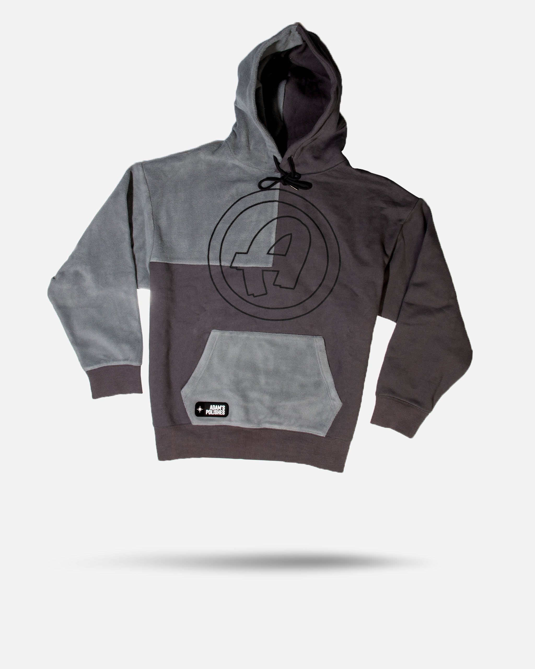 Adam's Two Tone Grey Block Hoodie