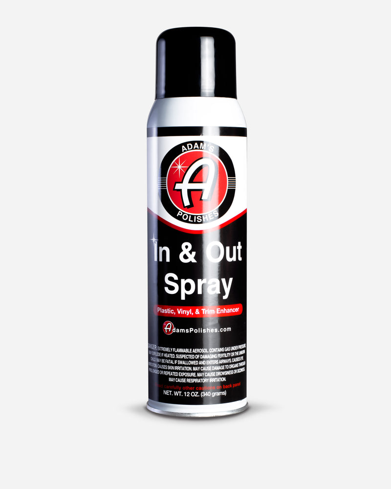 Adam's In & Out Spray, Tire and Trim Shine