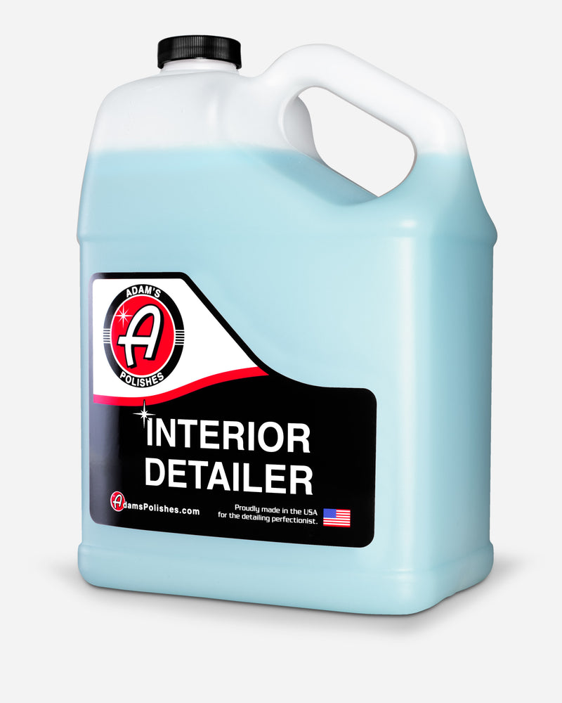 Adam's Interior Detailer Gallon (Cucumber Aloe) - Total Car  Interior Cleaner, Protectant & Dressing, All Purpose Cleaner & Leather  Conditioner