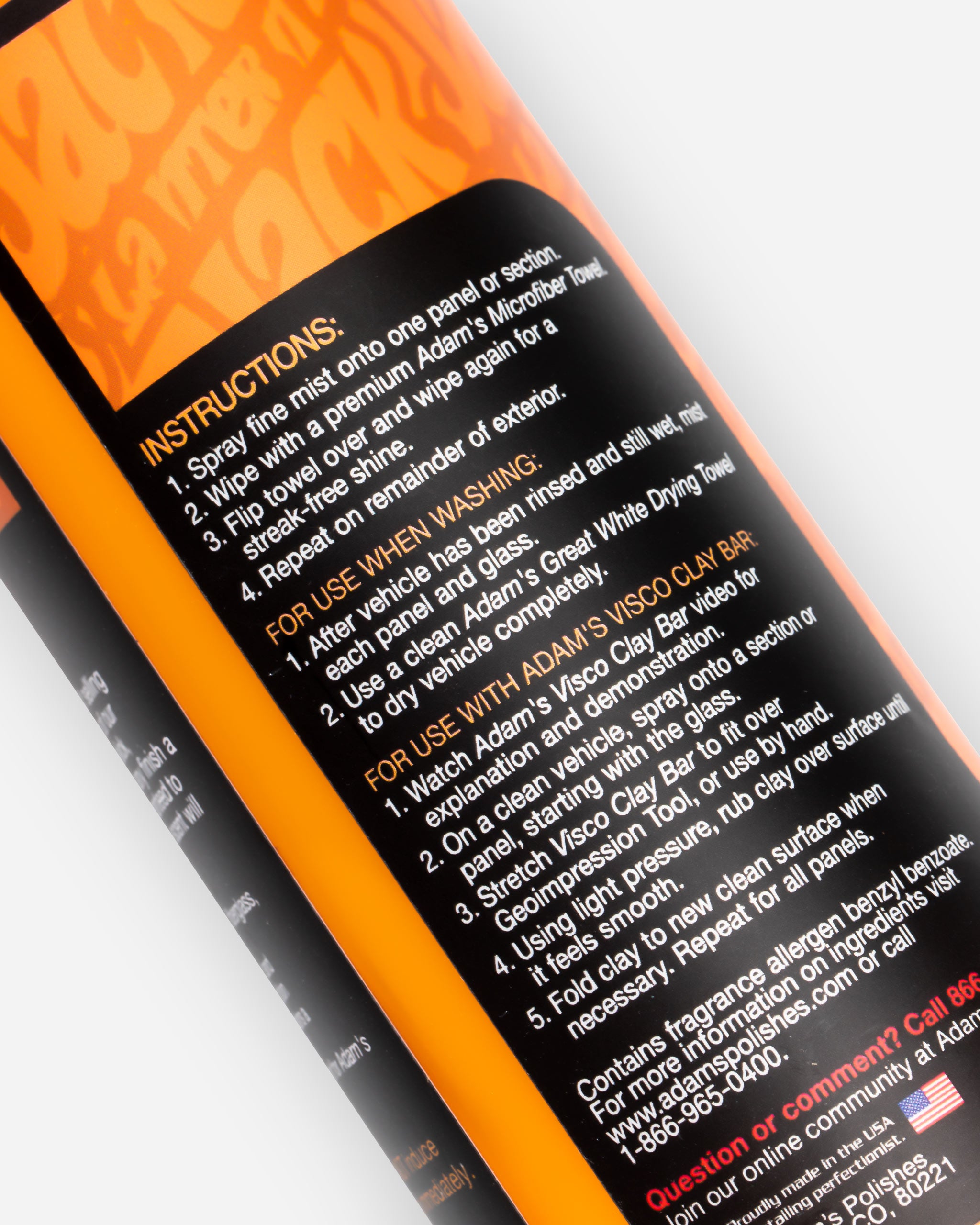 Adam's Jack-o'-Lantern Detail Spray