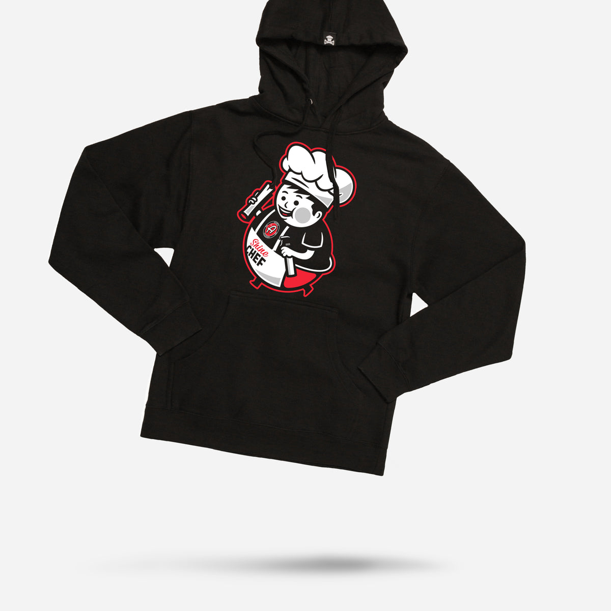 Johnny Cupcakes Black Shine Chef Hoodie | Adam's Polishes