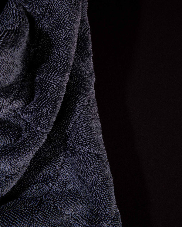 Adam's Gray Jumbo Plush Car Drying Microfiber Towel For Detailing