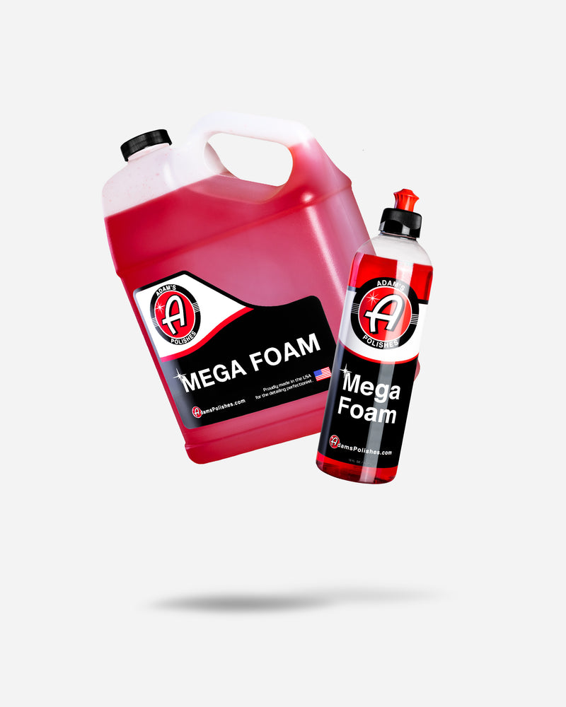 Adam’s Mega Foam 16oz - pH Best Car Wash Soap For Foam Cannon, Pressure  Washer or Foam Gun | Concentrated Car Detailing & Cleaning Detergent Soap 