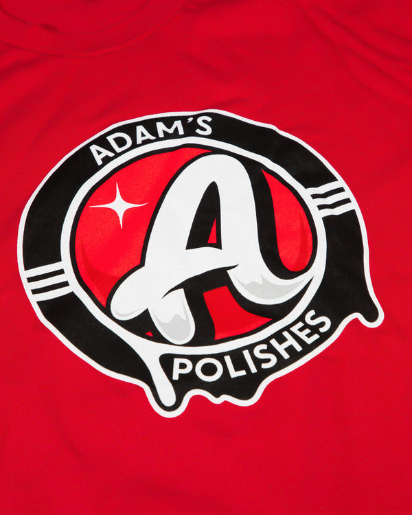 Adam's Melting Logo Red T-Shirt