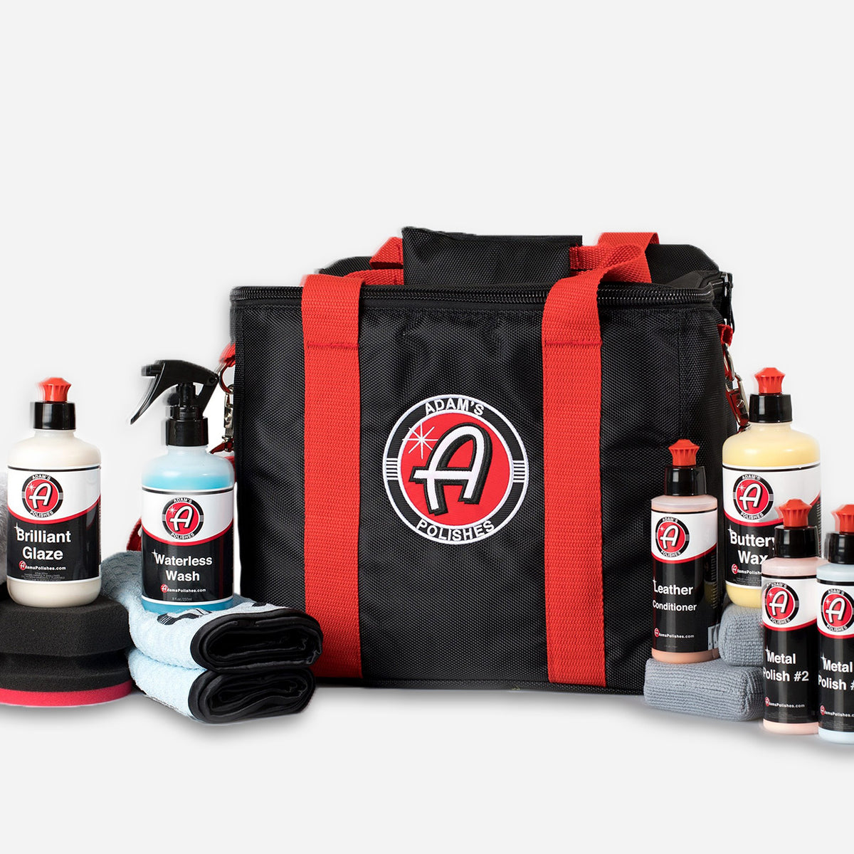Adam's Polishes Motorcycle Bag Kit | Motorcycle Detailing Products