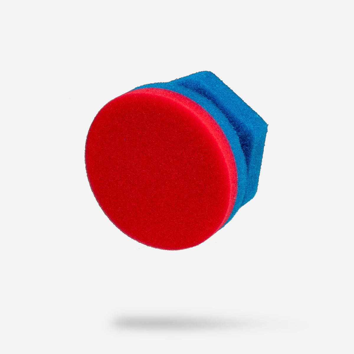 Adam's Polishes Blue & Red Hex Grip Applicator | Soft Wax Application