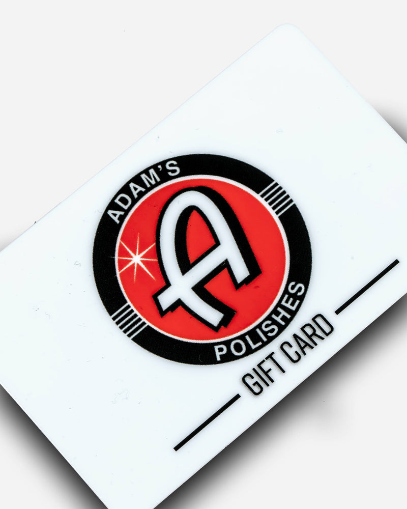 Adam's Polishes Gift Card  Detailing & Car Care Gift Certificate