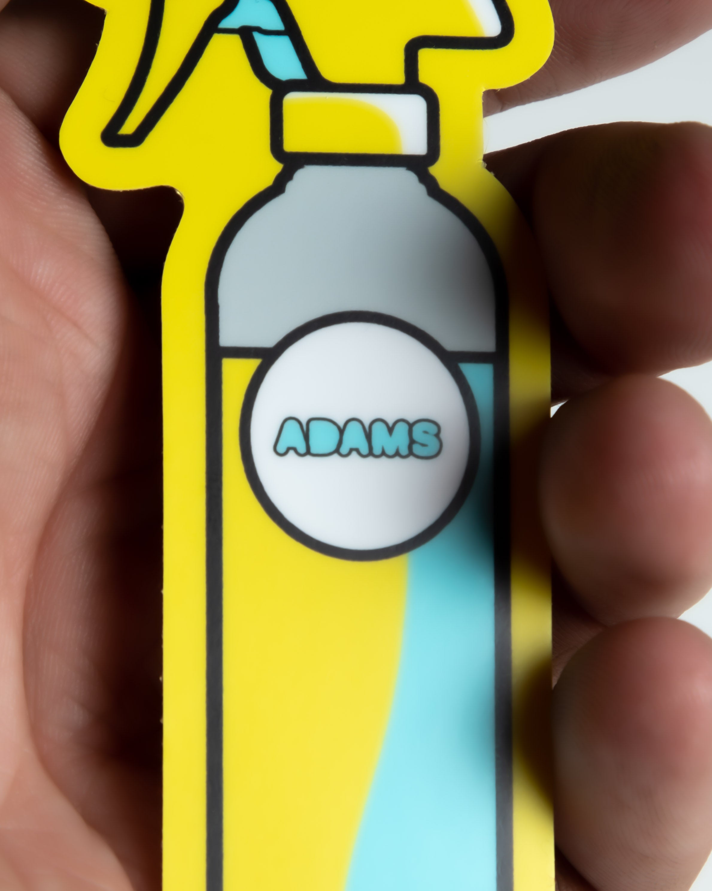 Adam's Pop Art Bottle Sticker