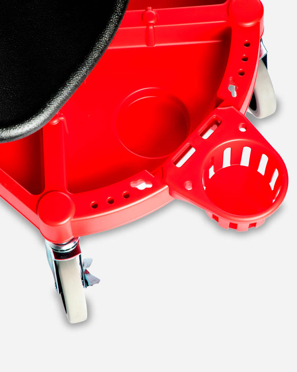 Adam's Polishes Detailing Stool | Garage Ajdustable Tractor Seat