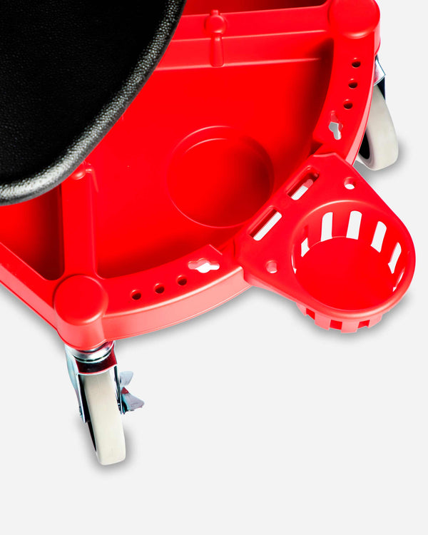 Adam'S Pro Rolling Stool - Car Detailing Stool Chair