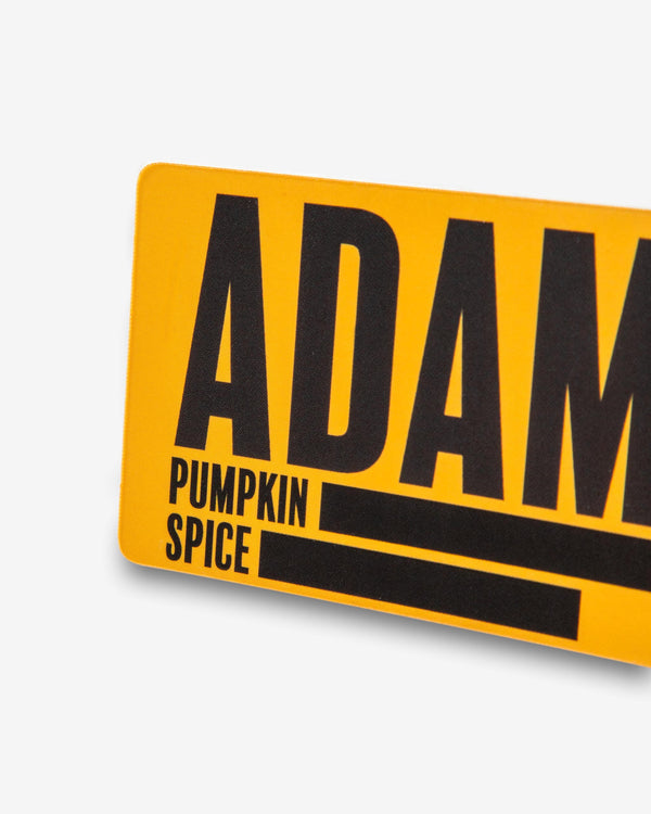 Adam's Falling S Sticker