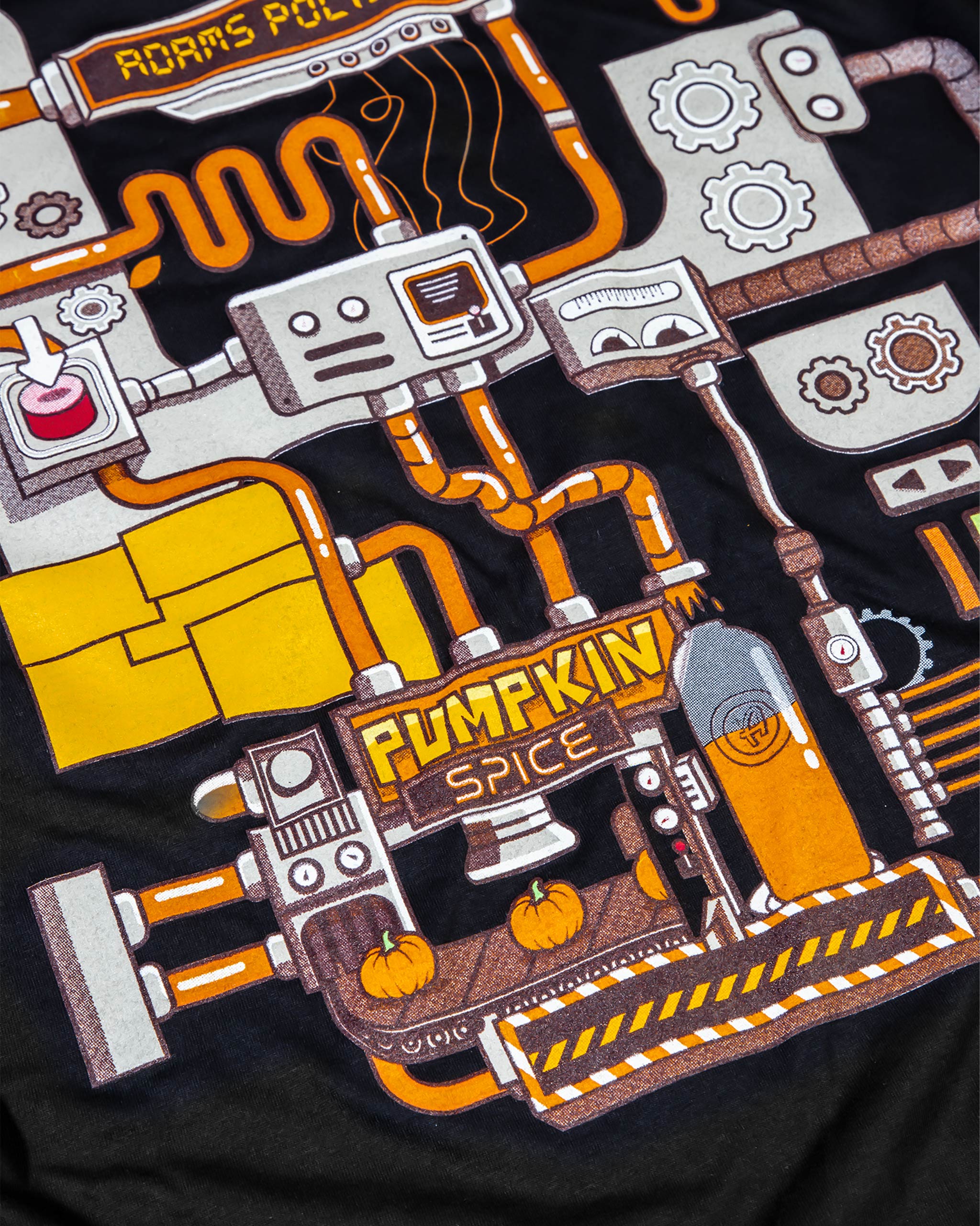 Adam's Black Pumpkin Spice T-Shirt