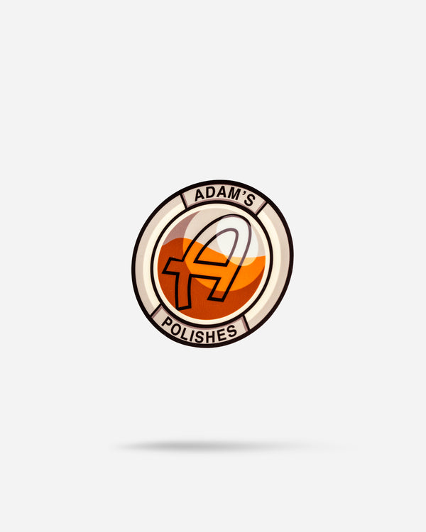 Adam's 3" Pumpkin Spice Logo Sticker