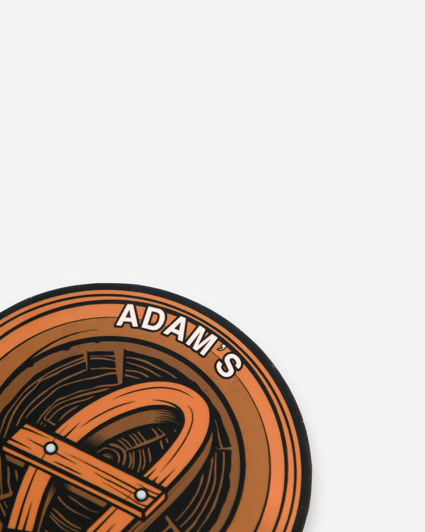 Adam's Pumpkin Spice 3" Wood Sticker