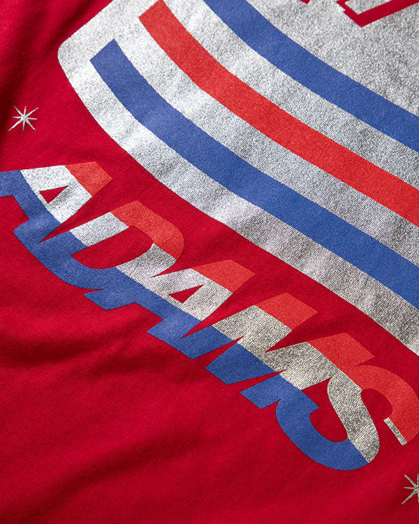 Adam's Red USA Logo Shirt