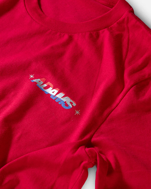 Adam's Red USA Logo Shirt