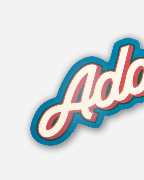 Adam's Holiday Logo Sticker