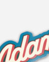 Adam's Holiday Logo Sticker
