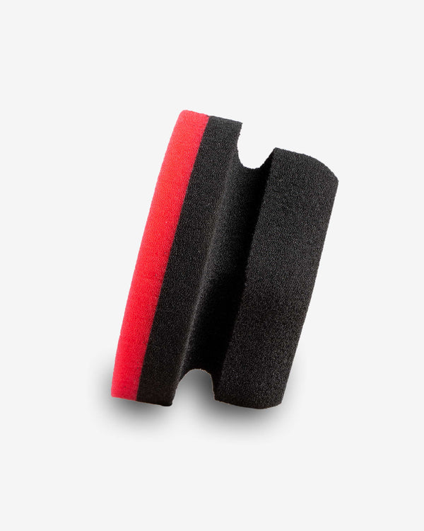 Adam's Red Hex Grip Applicator (for Brilliant Glaze), ? THE SOFTEST FOAM  CAR WAX APPLICATOR - This wax applicator is made with the most premium  soft, close 