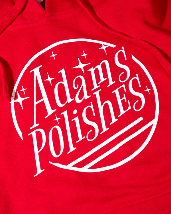Adam's Holiday Red Ornament Hoodie