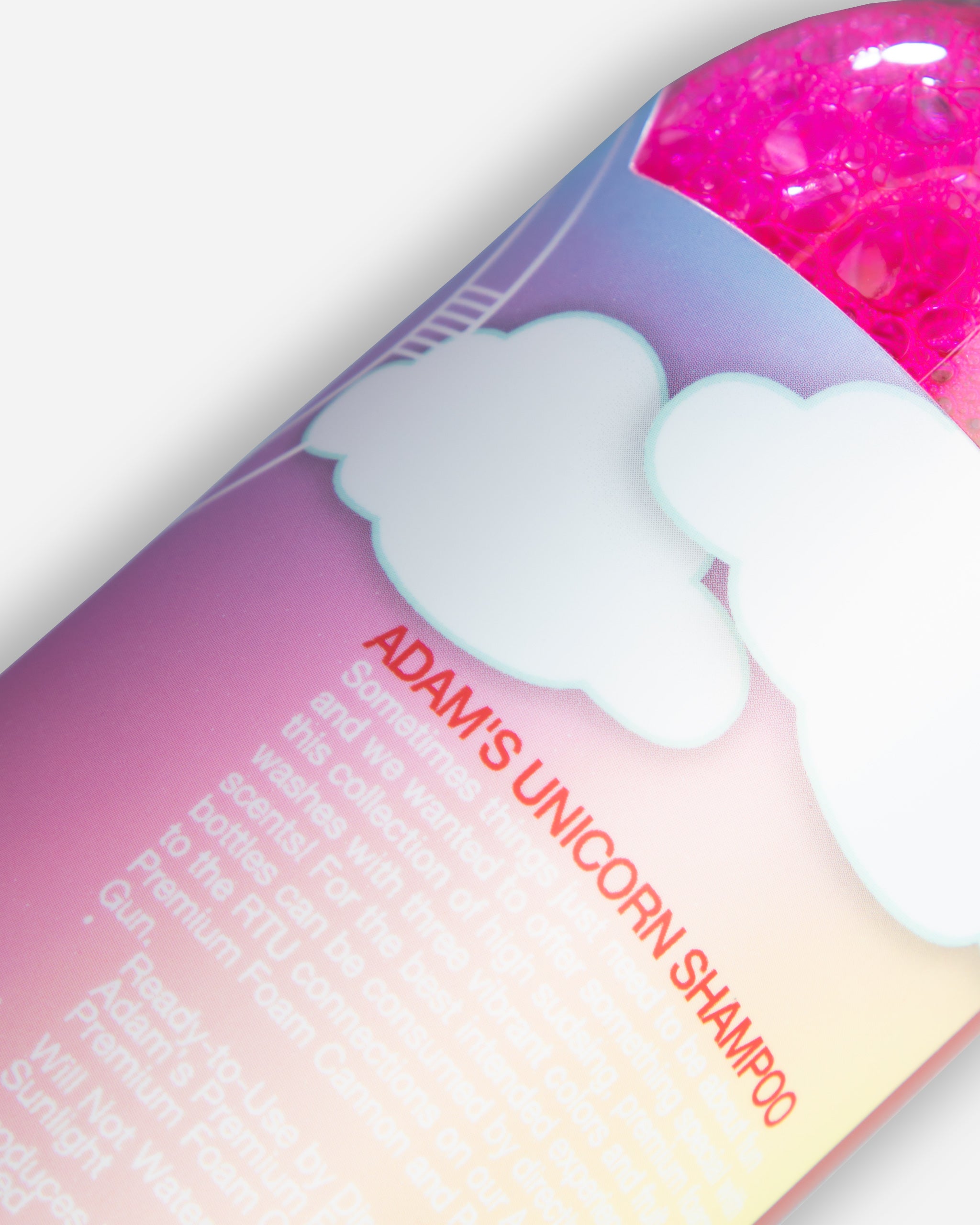 Adam's Red Unicorn Shampoo